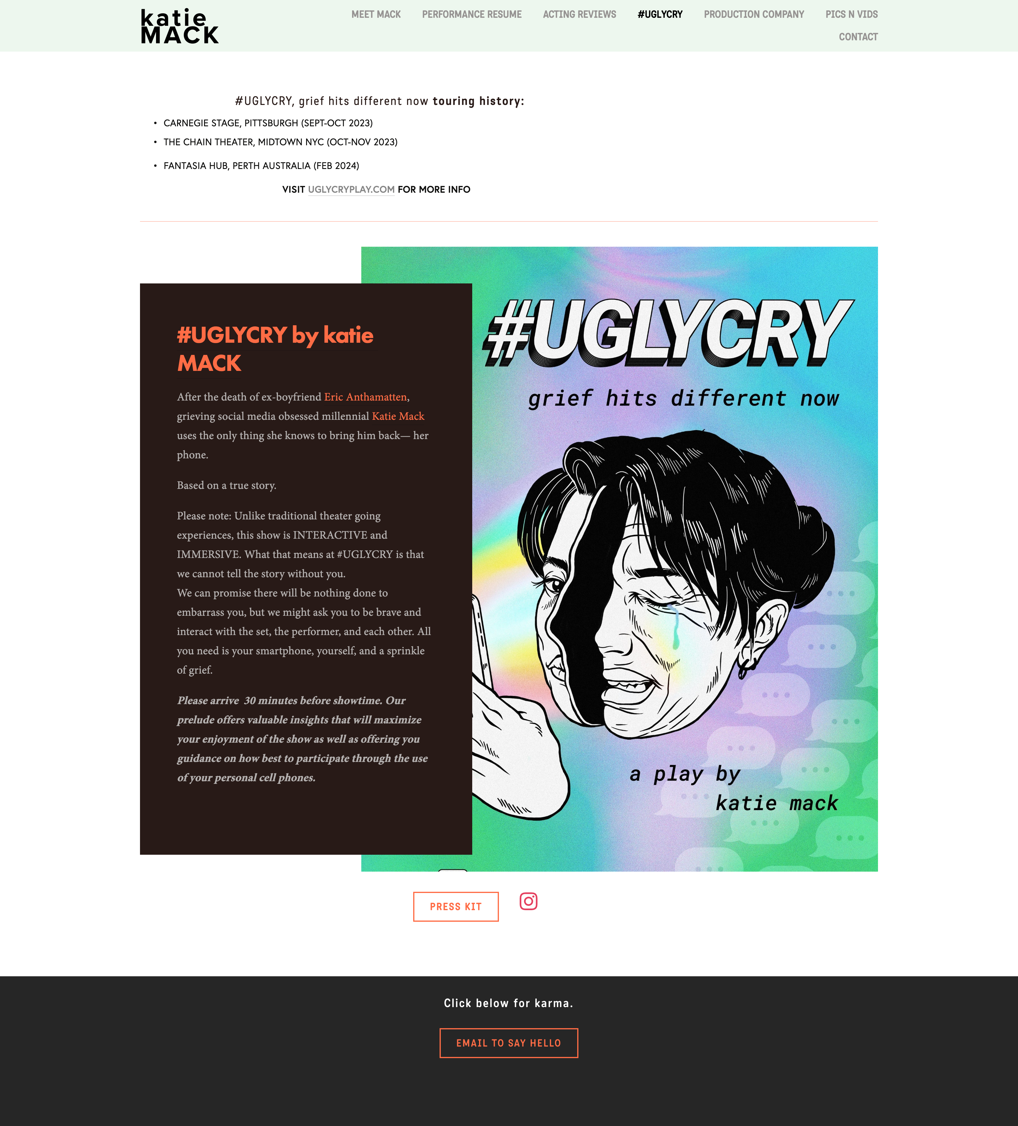 #UGLYCRY